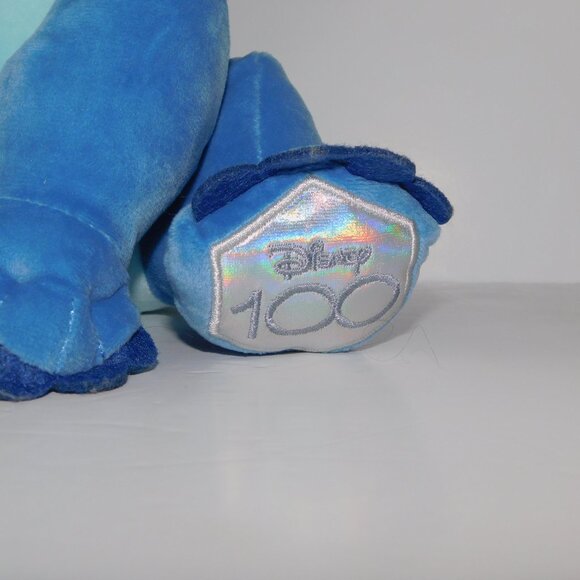Disney 100 Years 14" Plush Stitch Celebration Outfit Silver Ears Bowtie NEW - Picture 3 of 9